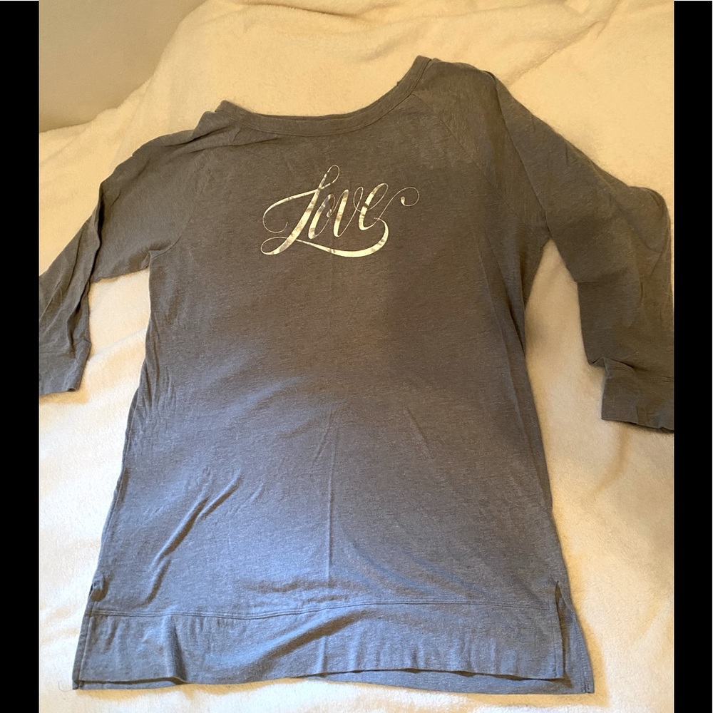 Victoria secret long sleeve night shirt